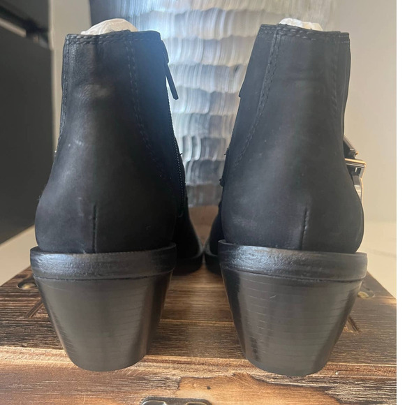 Vince Camuto Ashena Booties in Black - Picture 6 of 11